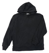 Černá mikina s kapucí H&M