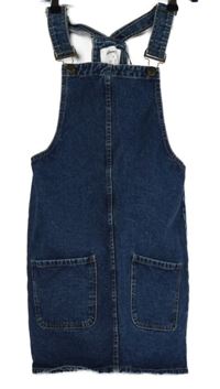 Dámské tmavomodré riflové laclové šaty Denim vel. 32