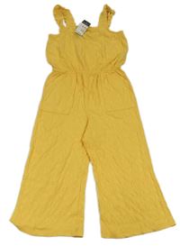 Žlutý kalhotový overal Primark