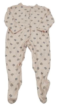 Světlerůžový overal s Minnie a Daisy Primark