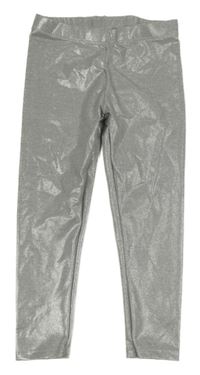 Světlešedé třpytivé legíny Next