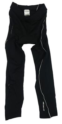 Černé cyklistické funkční kalhoty Decathlon