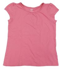 Růžové tričko H&M