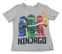 Šedé tričko - Lego Ninjago H&M