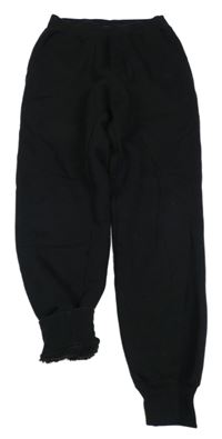 Černé zateplené tepláky Uniqlo