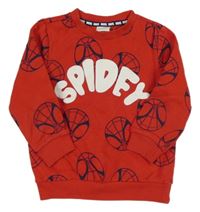 Červená mikina se Spider-manem zn. Marvel