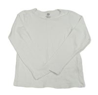 Bílé triko H&M