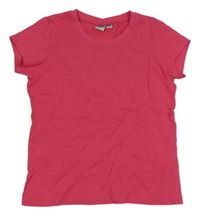 Tmavorůžové tričko Alive