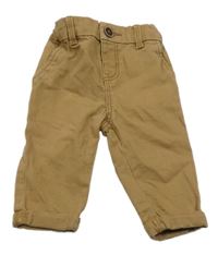 Hnědé chino rifle in extenso