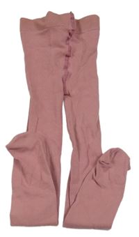 Starorůžové punčocháče H&M