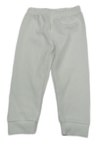 Bílé žebrované tepláky SHEIN