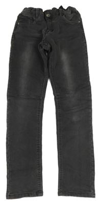 Tmavošedé teplákové rifle YIGGA