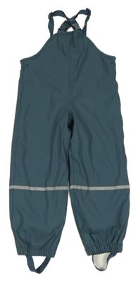 Tmavomodrošedé nepromokavé laclové podšité kalhoty lupilu