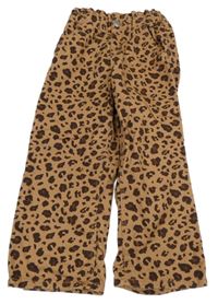 Světlehnědo-hnědo-tmavohnědé vzorované paper bag rifle dopodopo