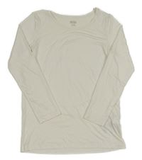 Smetanové thermo triko Uniqlo