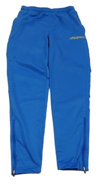 Modré sportovní tepláky Uhlsport