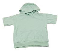 Mátové teplákové tričko s kapucí Next