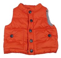 Červená šusťáková zateplená vesta Jasper Conran