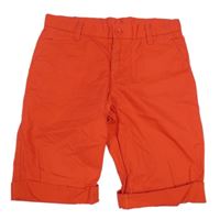 Černé plátěné chino kraťasy zn. H&M