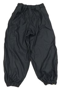 Tmavomodré nepromokavé kalhoty 