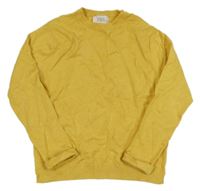 Žlutý lehký svetr Zara