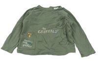 Khaki žebrované triko - The Gruffalo Tu