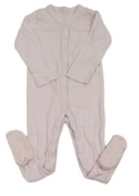 Světlerůžový vzorovaný overal Nutmeg