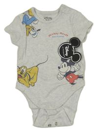 Nové - Světlešedé body s Mickeym Primark