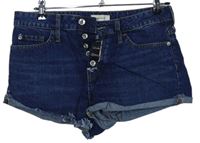 Dámské tmavomodré riflové kraťasy River Island 