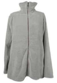 Dámská světlerůžová plyšová propínací mikina Laura Torelli 