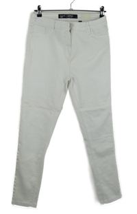 Dámské bílé skinny rifle Simply Be 