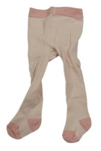 Světlerůžové punčocháče Mothercare