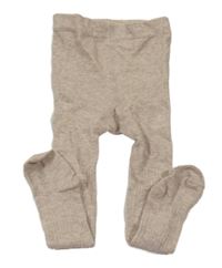 Béžové melírované punčocháče H&M