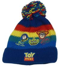 Tmavomodro-barevná čepice s bambulí - Toy story Disney