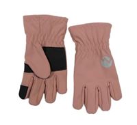 Světlerůžové softshellové rukavice H&M