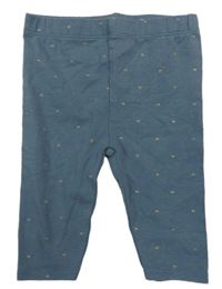 Tmavomodrošedé legíény se zlatými srdíčky Vertbaudet