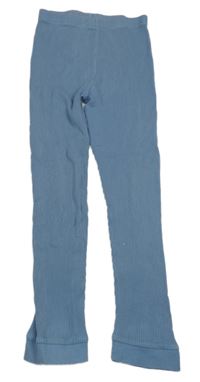 Modré žebrované spodní kalhoty John Lewis