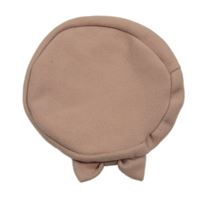 Starorůžový baret s mašlí 