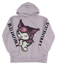 Levandulová mikina Kuromi s kapucí C&A