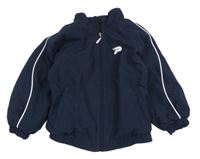 Tmavomodrá šusťáková sportovní bunda Patrick