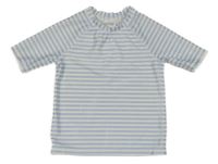 Modro-bílé pruhované UV tričko H&M