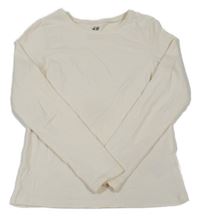 Smetanové triko H&M