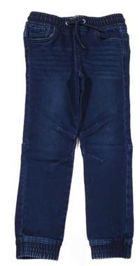 Tmavomodré cuff slim rifle Denim Co. 