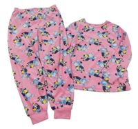 Růžové plyšové pyžamo s pejsky - Bluey PRIMARK