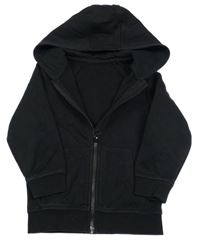 Černá propínací mikina s kapucí George