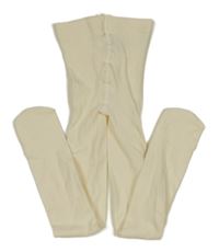 Smetanové punčocháče H&M