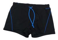 Černé nohavičkové plavky s logem NABAIJI