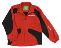 Červeno-černá šusťáková sportovní bunda Erima