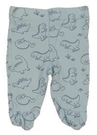 Světlemodré polodupky s dinosaury Sinsay