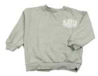 Šedá mikina s nápisem F&F